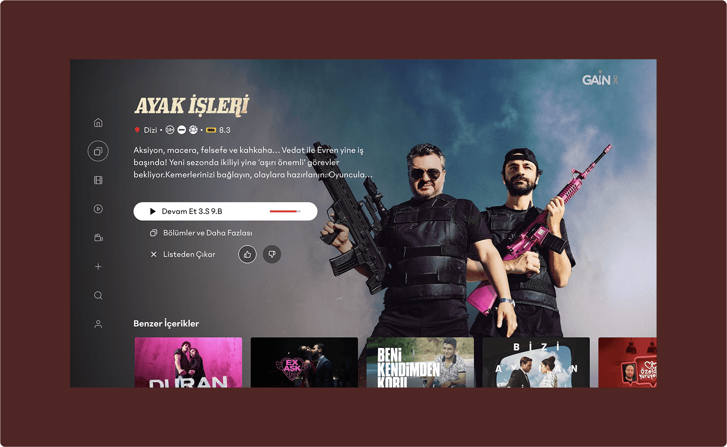 Gain Smart Tv Ss 2