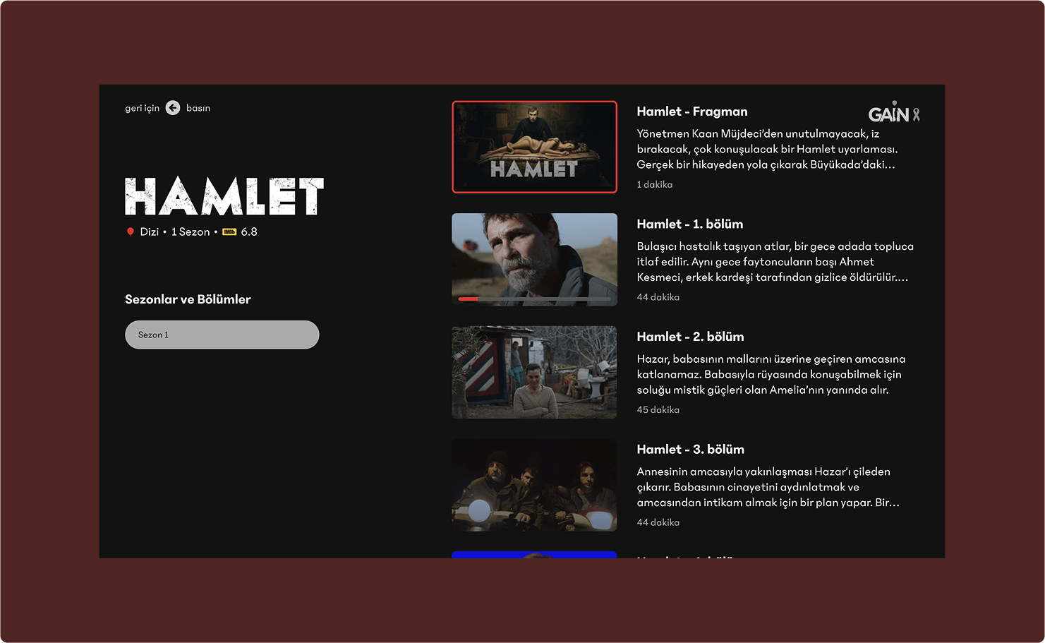 Gain Smart Tv Ss 3